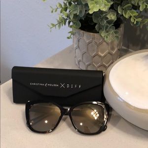 DIFF sunglasses. Christina Moussa style